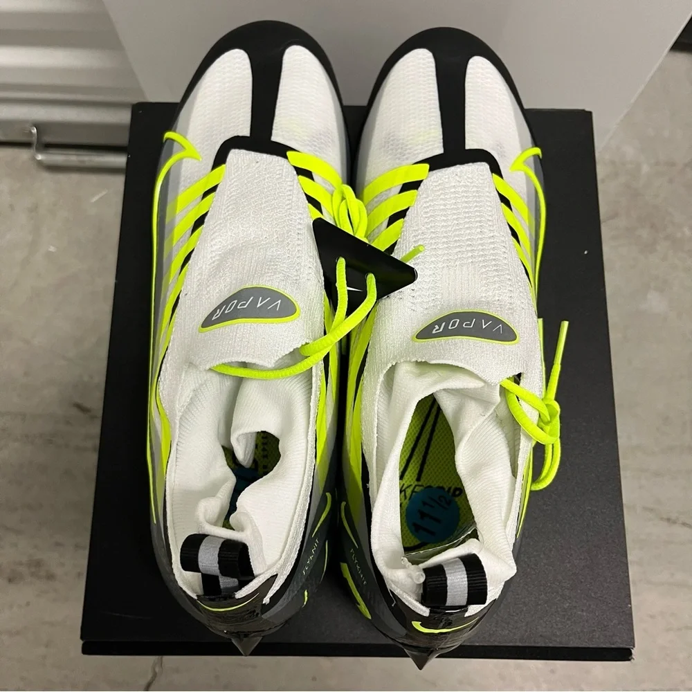 Nike Vapor Edge Elite 360 'Black Volt Dark Smoke Grey' Men's 11.5 [DQ3558-071]